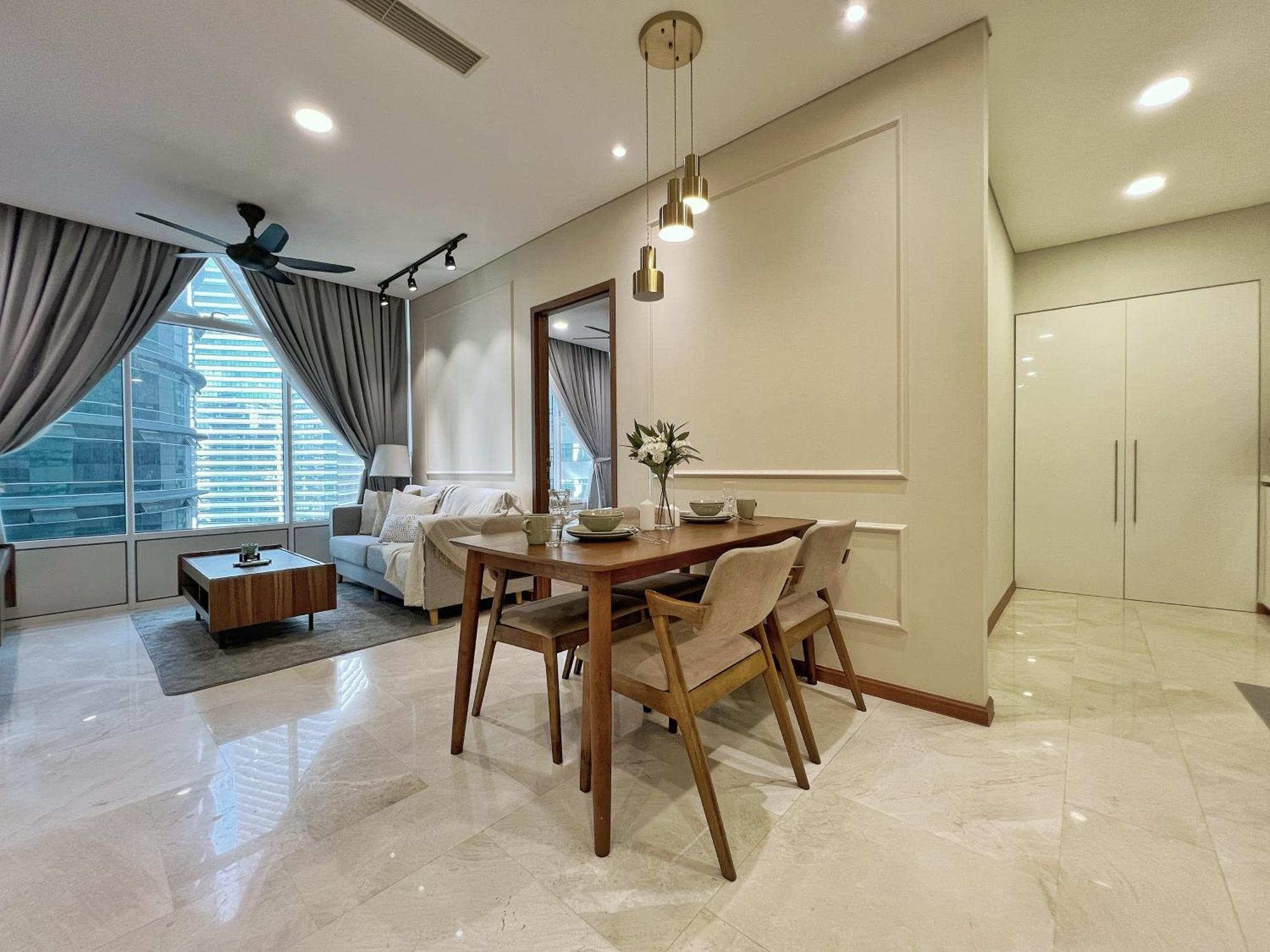 Sky Calm 2br At Klcc Apartment